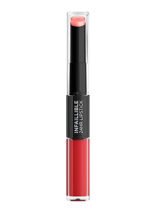 Loreal Labial Infallible 24 Horas 2 Step 501 Red Time