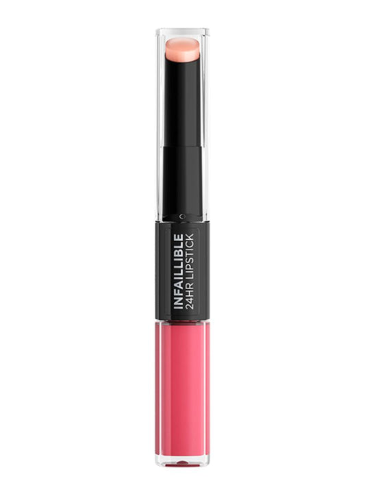 Loreal Labial Infallible 24 Horas 2 Setp 804 Metro Proof Rose