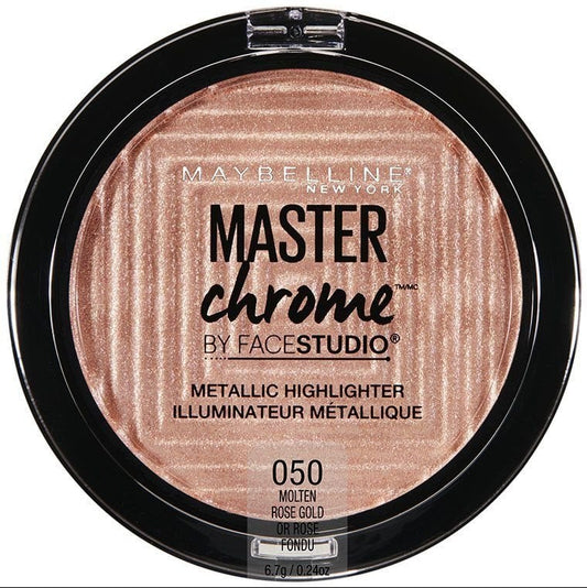 Maybelline Iluminador Master Chrome 050 Molten Rose Gold