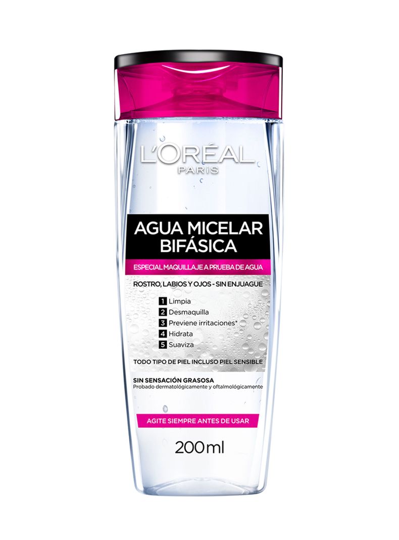 Loreal Hidra Total  HT5 Agua Micelar Bifasica 200ML