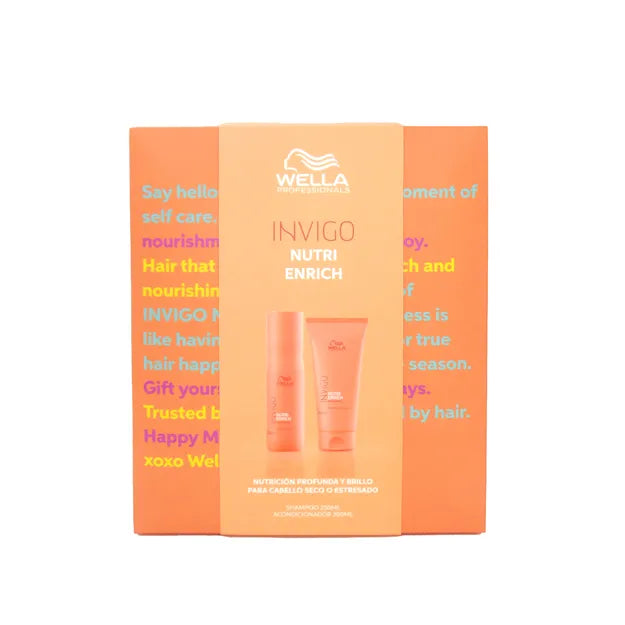 Wella Nutri Enrich Shampoo 250Ml+ Acondicionador 250Ml