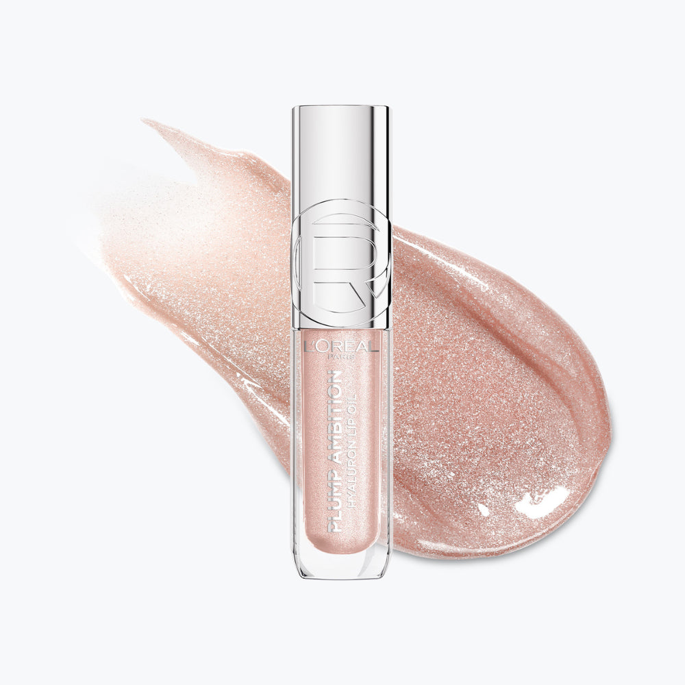 L'oréal Aceite Labial Plump Ambition Shimmer 160 Nude Light
