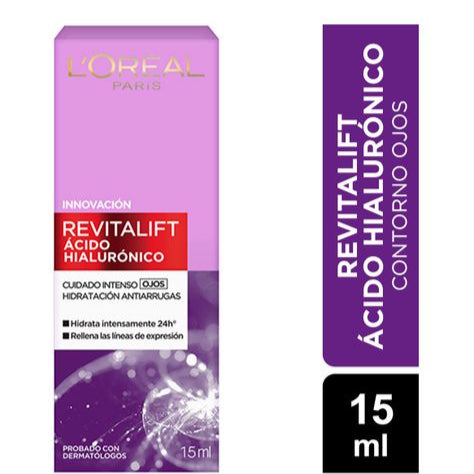 Loreal Revitalift Acido Hialuronico Crema Contorno Ojos Anti Arrugas 15ML