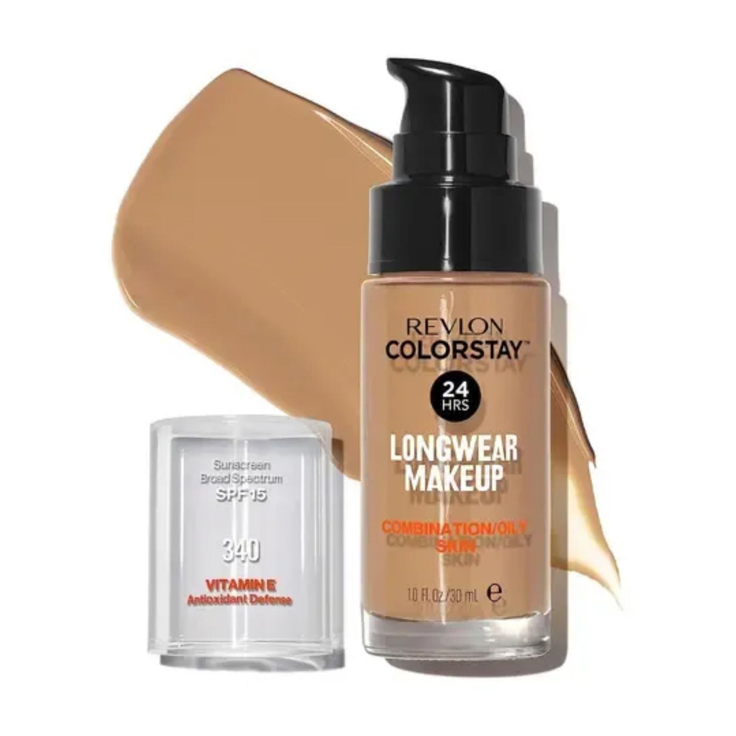 Revlon Base Maquillaje Colorstay Piel Grasa 340 Early Tan