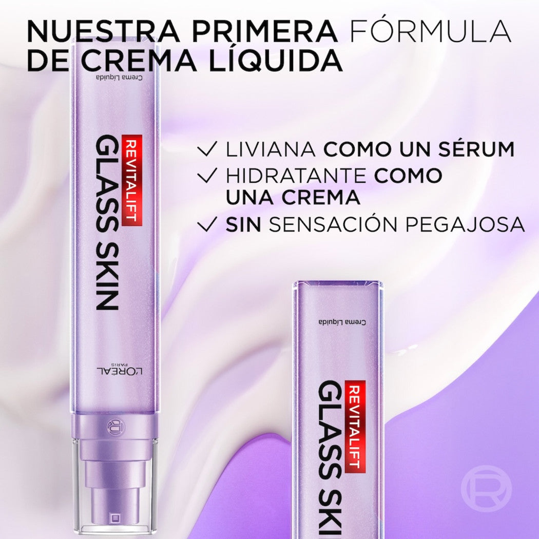 L'oréal Revitalift Glass Skin Crema Liquida 50gr