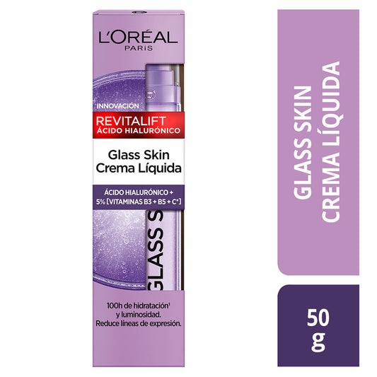 L'oréal Revitalift Glass Skin Crema Liquida 50gr