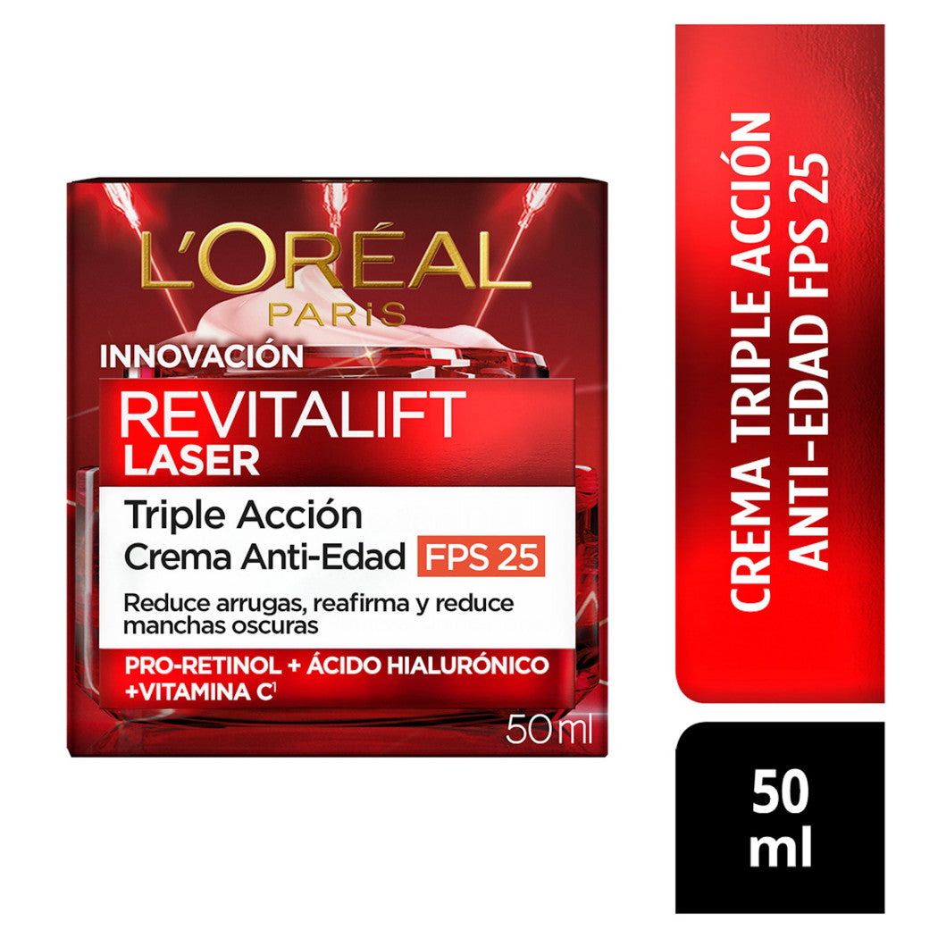 Loreal Revitalift Laser Crema Dia 5oMl