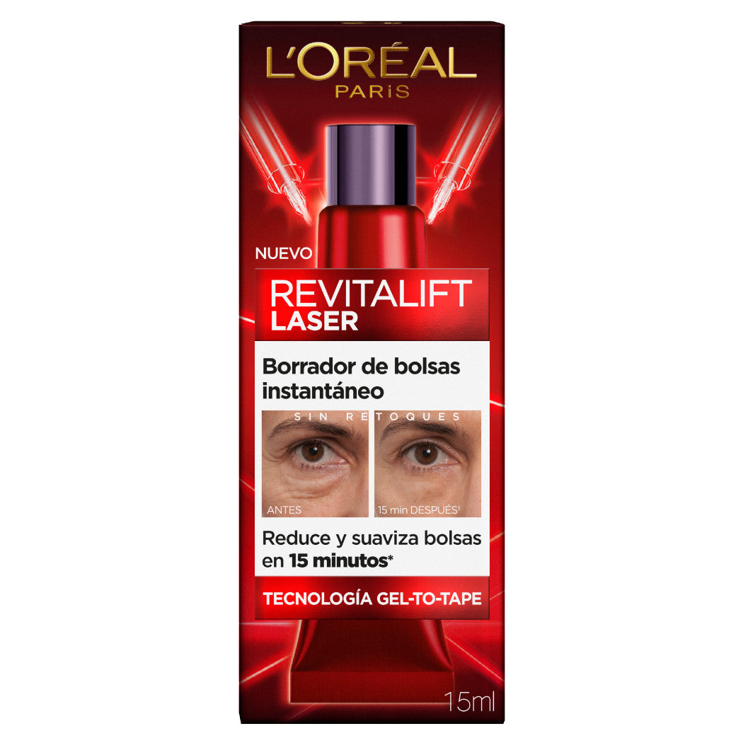 Loreal Revitalift Laser Contorno de Ojos Eyes 15Ml