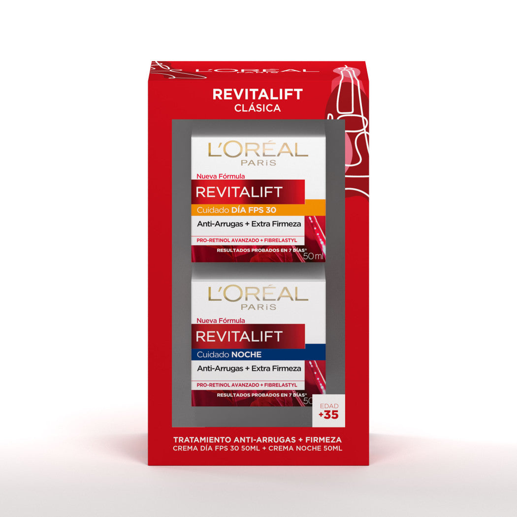 Loreal Revitalift Crema Dia Spf 30+ Crema Noche