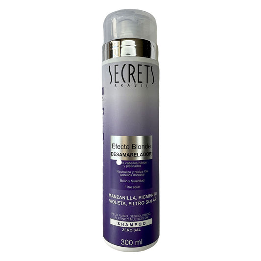 Secret Brazil Shampoo Efecto Blonde 300Ml
