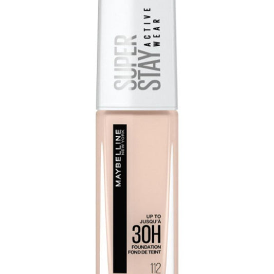 Maybelline Base Superstay 30 Horas Alta Cobertura 112 Natural Ivory