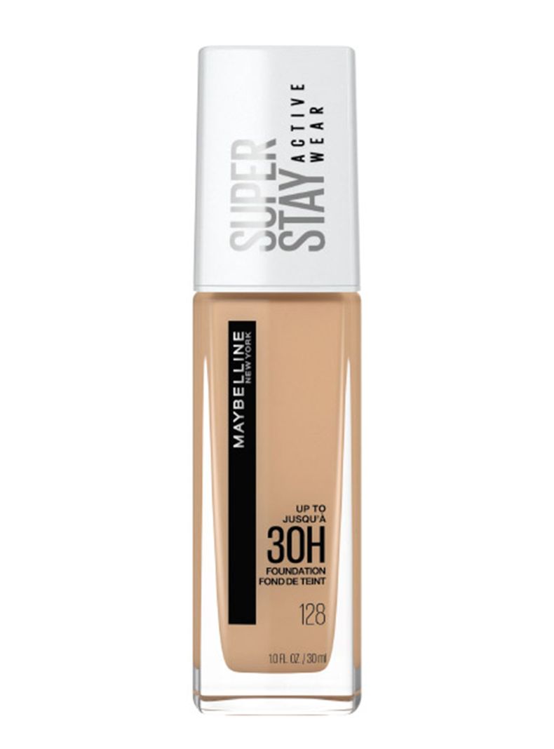 Maybelline Base superstay 30 Horas Alta Cobertura 128 Warm Nude