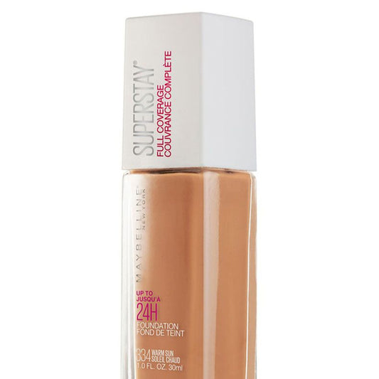 Maybelline Base Superstay 24 Horas Alta Cobertura 334 Warm Sun