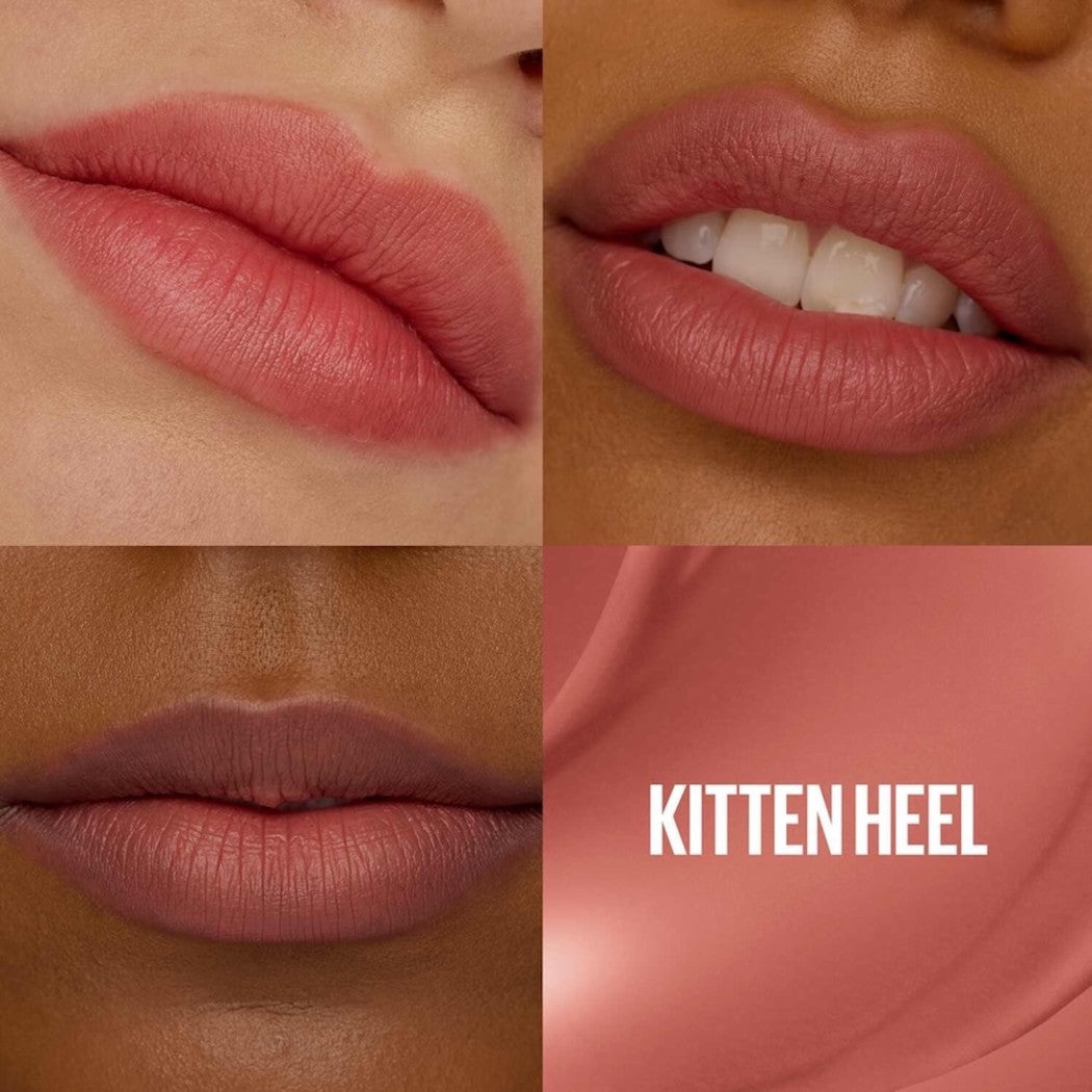 Maybelline Labial Superstay Teddy 100 Kitten Heel