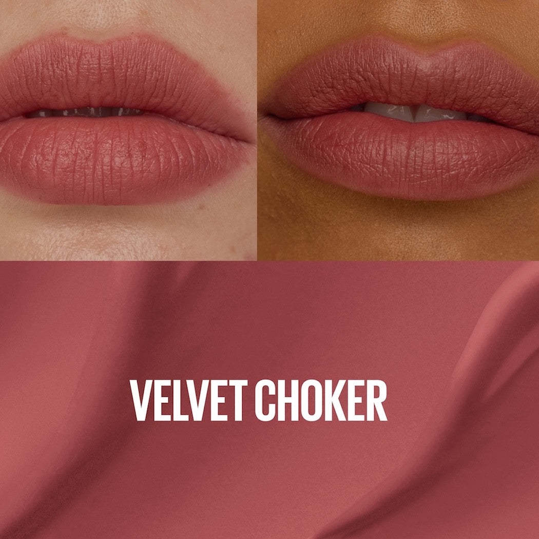 Maybelline Labial Superstay Teddy 105 Velvet Choker
