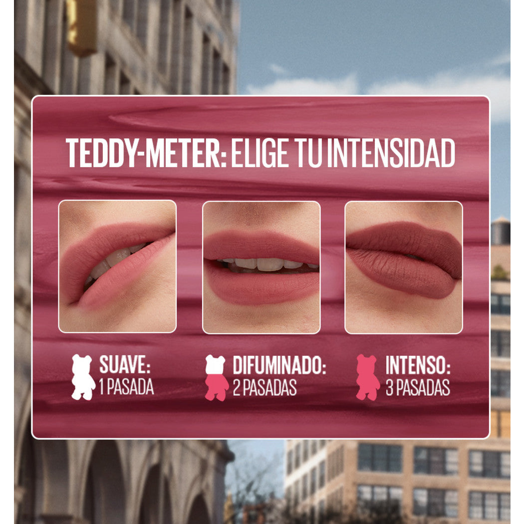 Maybelline Labial Superstay Teddy 115 Coffe Date