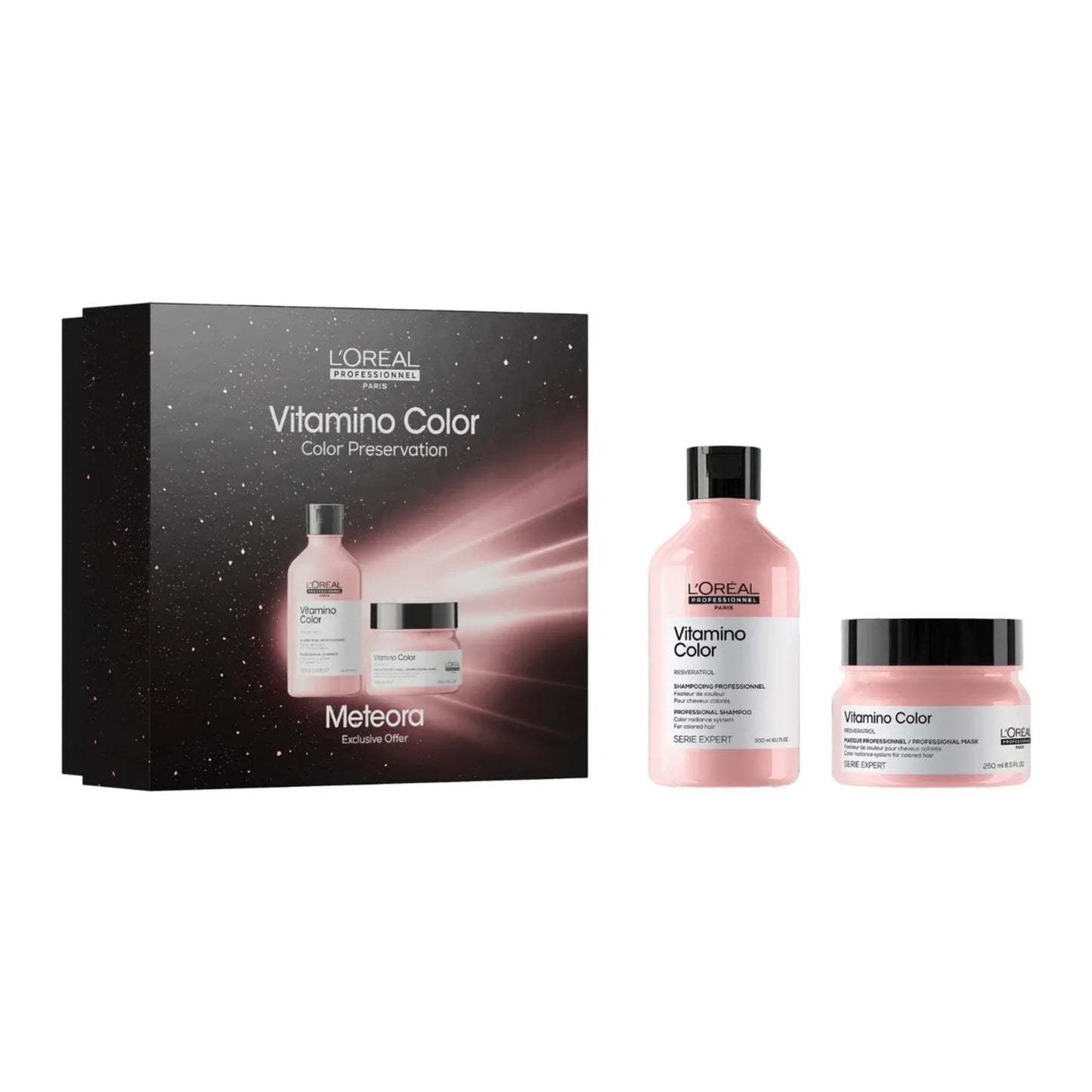 Serie Expert Vitamino Color Shampoo 300ml+Mascara 250ml