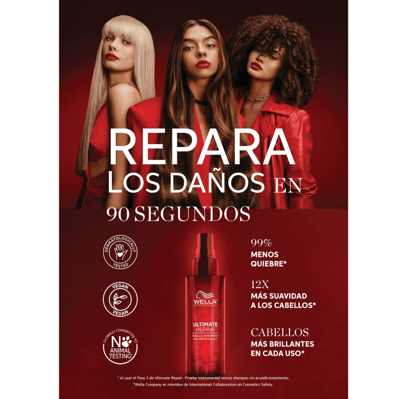 Wella Ultimate Repair Miracle Hair Rescue Paso 3 95Ml